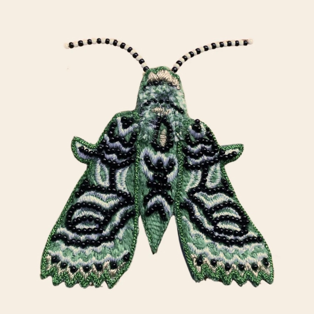 MIGNONNE GAVIGAN Merveille Moth Brooch